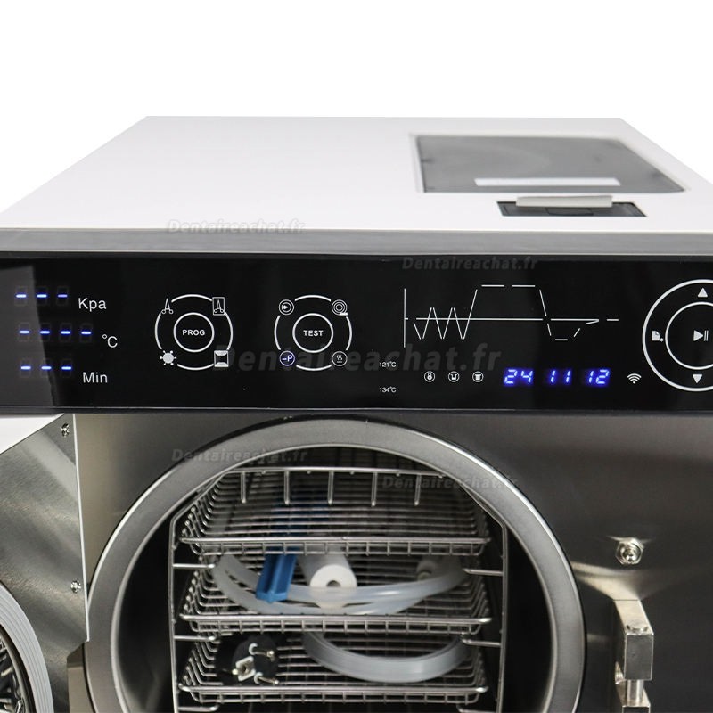 Autoclave dentaire à vapeur SDM 18L/23L, Autoclave de table de classe B avec imprimante